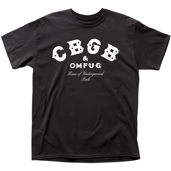 CBGB Club Skull Guitar Jump Nyc Underground Rock T-shirt | Wish