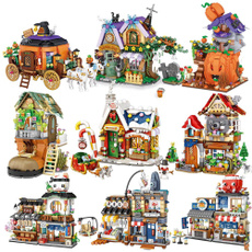 Mini, buildingblocktoy, Toy, Christmas