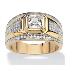 Fashion, wedding ring, 925 silver rings, Classics