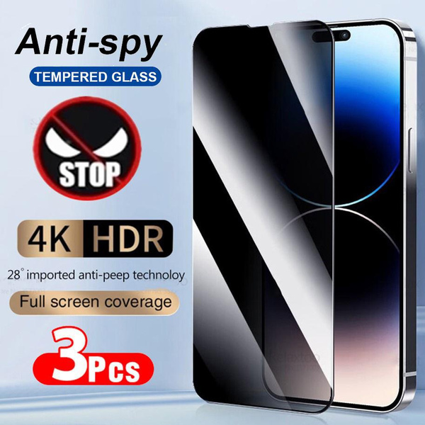 For iPhone 15 14 Plus 13 12 11 Pro X XS Max Tempered Glass Full Screen  Protector