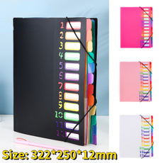 rainbow, fileorganizer, booklet, Desk