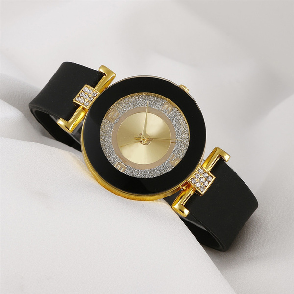 Simple Ladies Quartz Watch + Bracelet Fancy Women Watches - Temu