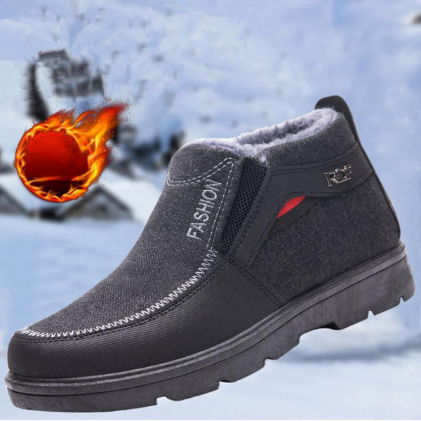 Canvas winter outlet boots