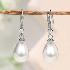 Fashion, Gemstone Earrings, Pearl Earrings, wedding earrings
