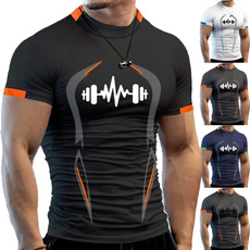 short sleeves, Fitness, trainingshirt, mensporttshirt