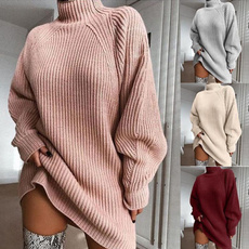 longsleevehighnecksweater, Fashion, Sleeve, womensoutdoorthermalsweater