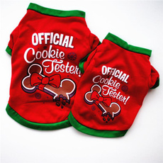 Pets, Vest, Red, Cotton