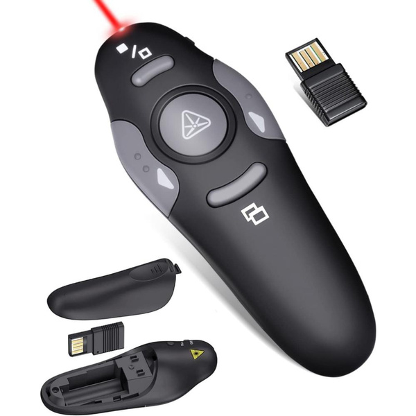 Wireless Presentation Clicker for PowerPoint Presentations, USB Dongle