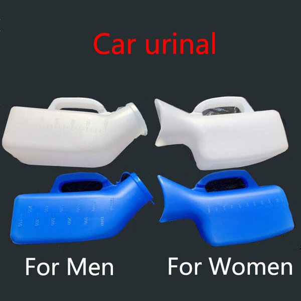 Urinal Male and Female Household Urinal with Cover Plastic Urinal 1200