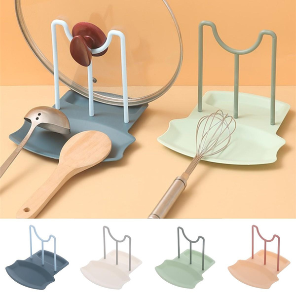 Kitchen Dish Plate Pot Cover Drying Rack Drainer Storage Rack Holder