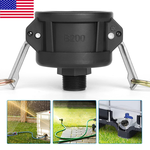 275 330 Gallon IBC Tote Tank Drain Adapter IBC Tote Fittings Can