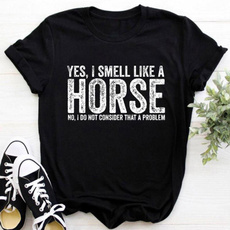 Funny, horse, horsetshirtswithsaying, Graphic T-Shirt