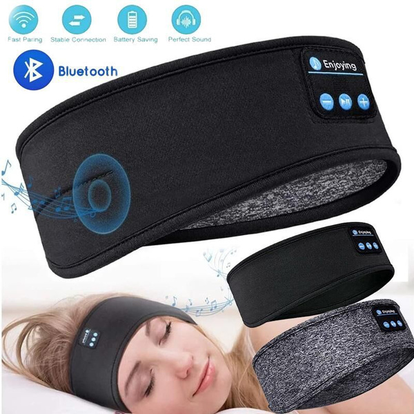 Wireless Bluetooth 5.0 Stereo Eye Mask Headphones Earphone Sleep Music