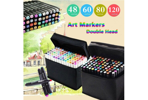 Buy Touch Markers Colour Set Twin Tip Graphic Art Set Sketch 36 48