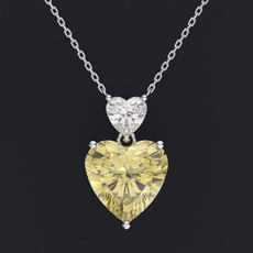 Heart, gemstonenecklace, Jewelry, necklace women