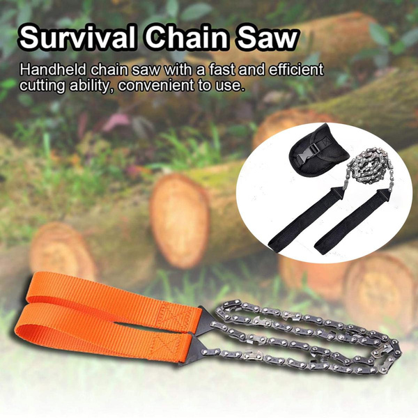 Pocket Chainsaw Portable Survival Chain Saw , Outdoor Emergency