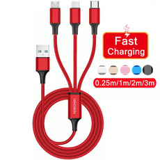 Android, Iphone 4, mircousbcable, 3in1chargingcable