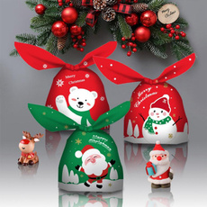 snowman, Christmas, Gifts, Bags