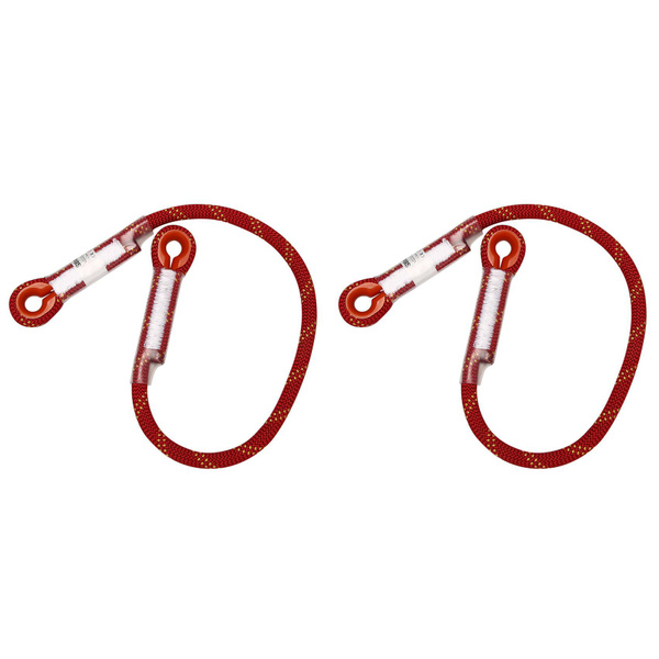 2Pcs 60cm Rock Climbing Sling Rope 10.5mm Prusik Sewn EyeToEye Pre