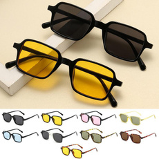 Fashion, UV400 Sunglasses, womensquareglasse, Vintage