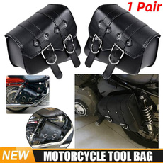 motorcycleluggagebag, Bags, leather, motorcycleswingarmbag