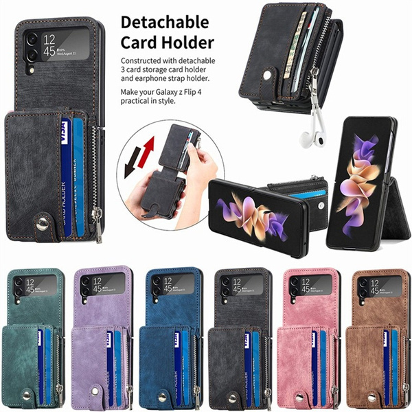 samsung galaxy z flip 4 case with card holder