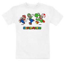 Running, Mario, T Shirts, Shirt