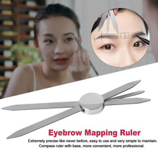 Steel, tattooeyebrowruler, eyebrowmeasuringruler, Stainless Steel