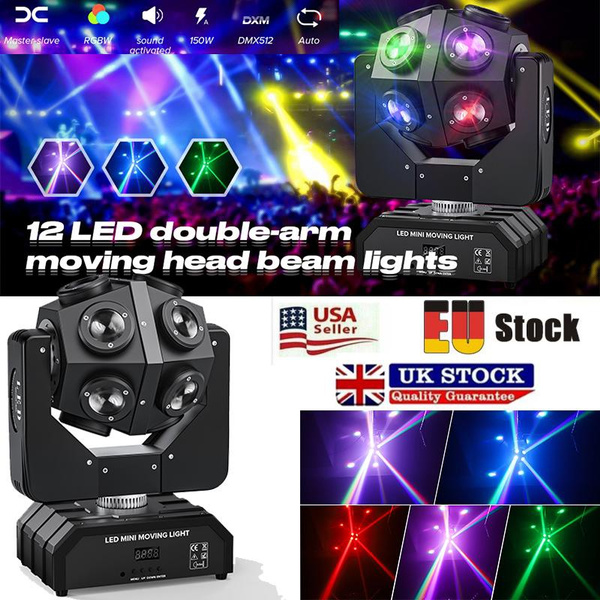 RGBW 4 in 1 Football LED Beam Moving Head Light Stage Effect Lighting ...