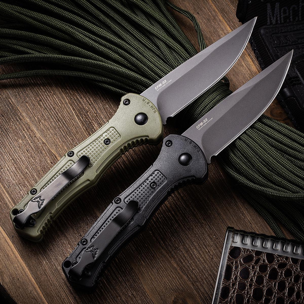 2022 New Benchmade 9070SBK1 CLAYMORE™ Ranger Green Grivory CPMD2