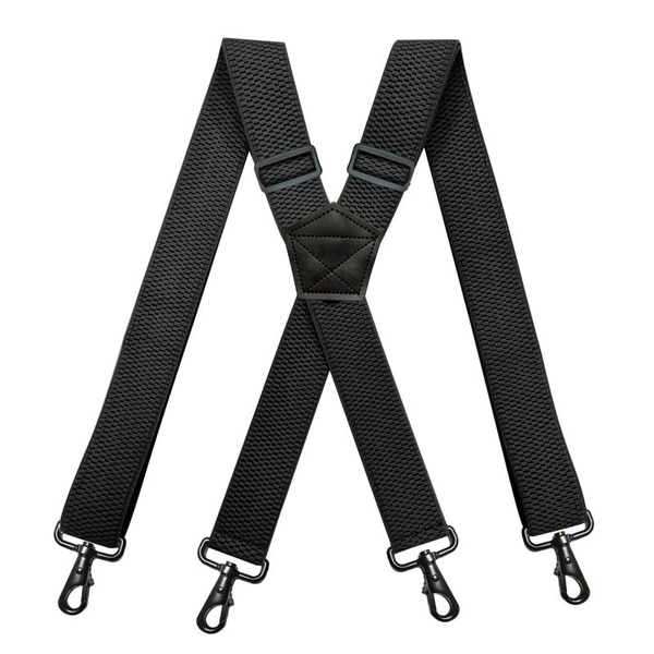 New Upgrade Men's Women's Universal 120cm Snap Hook Suspenders XBack