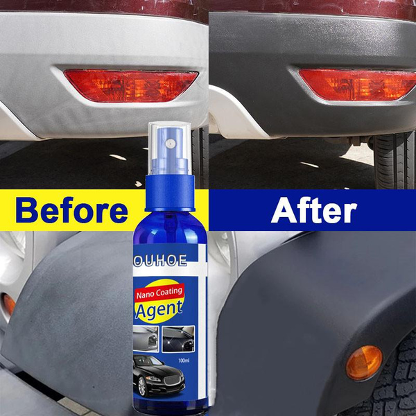 30/100ml Car Plastic Restore Coating Agent Auto Plastic Rubber Exterior