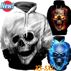 Plus Size, outertop, skull, Long Sleeve