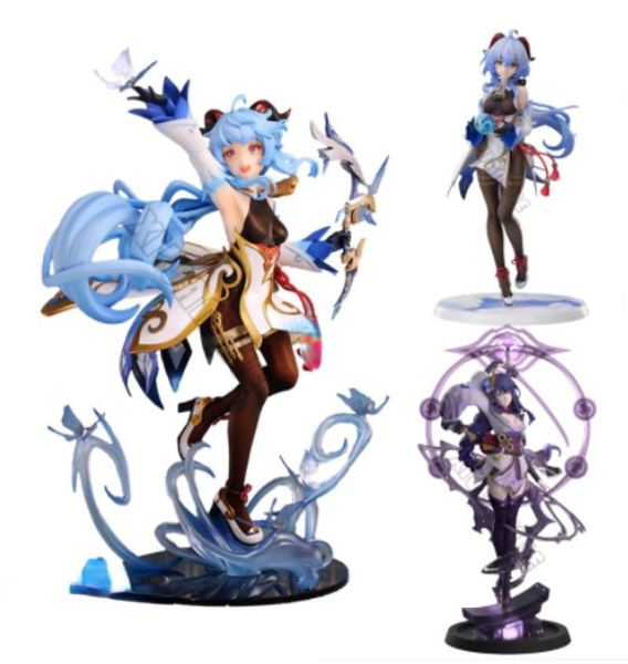 6 Style Ganyu T Anime Figure Yae Miko/Raiden Shogun Action Figure