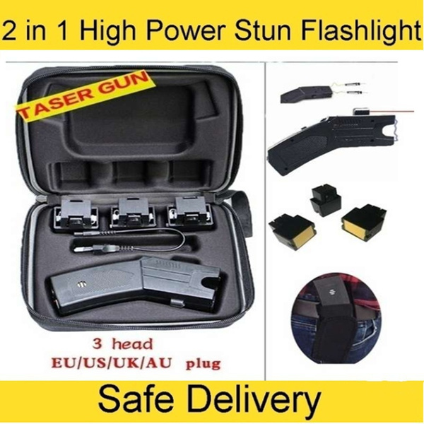 Women's Selfdefense Tools Women's Outdoor Remote Electric Shock Stun Gun Super High Pressure