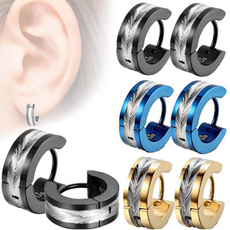 Steel, party, Hoop Earring, stainless steel earrings