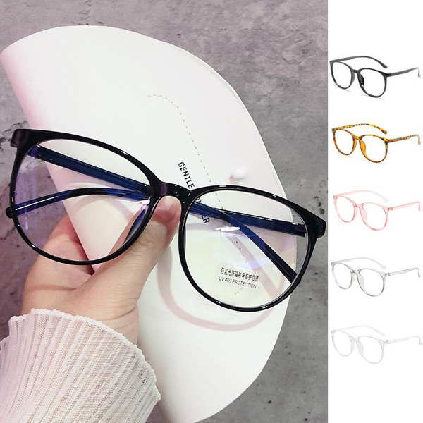 Computer Optical Eyewear Anti Radiation Glasses Transparent Lens Women ...