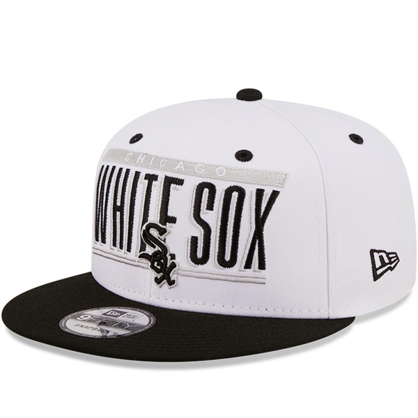 New Era Chicago White Sox 9FIFTY MLB Retro Title Baseball Cap Hat White Wish