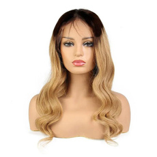 brazilianvirginhumanhairwig, popularwigforwomen, ombrewavywig, Swiss