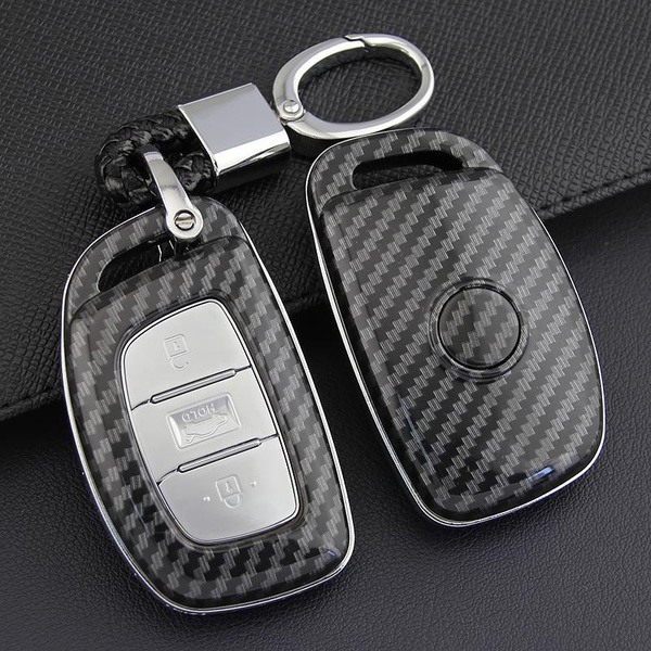 Portachiavi In Pelle Per Mercedes Classe E E200 E300 E320L (2016-2017) | Custodia Protettiva Con Cuciture A Mano | Cover Segnale Forte