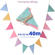 bunting, Home Decor, Colorful, buntingbanner