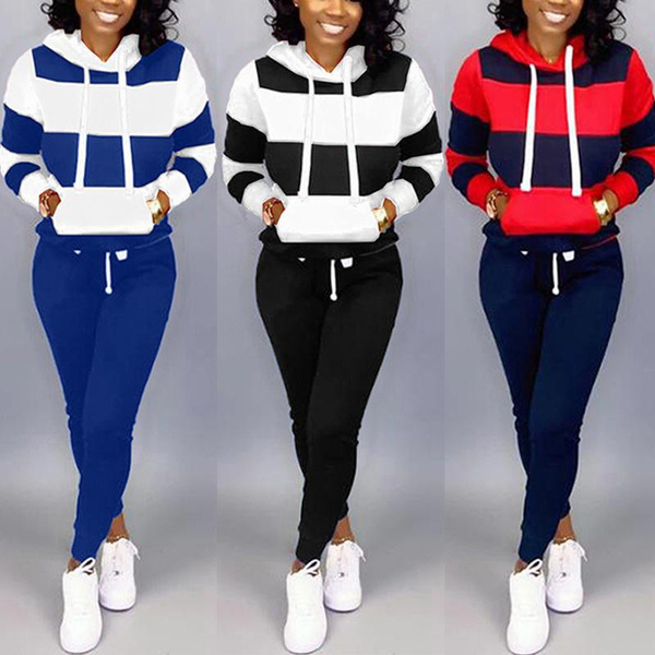 New Fashion Women Track Suits Sports Wear Jogging Suits Ladies