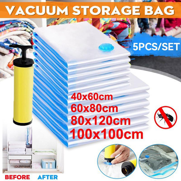 Transparent Clothing Storage Bag  Vacuum Compression Storage Bags