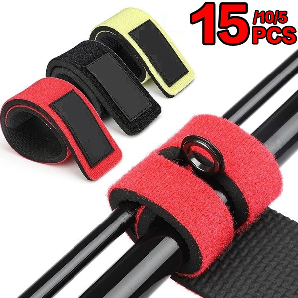 5/10/15 Pcs Fishing Rod Belts Ties Spinning Rods Straps Holders