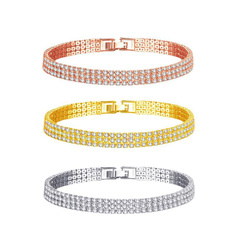 Crystal Bracelet, gold bracelet, Chain, tennisbracelet