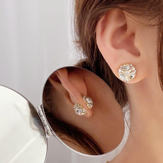 Fashion, painlessmagneticearring, lights, Magnet