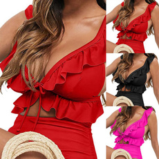 Swim, bathing suit, Fashion, ruffle