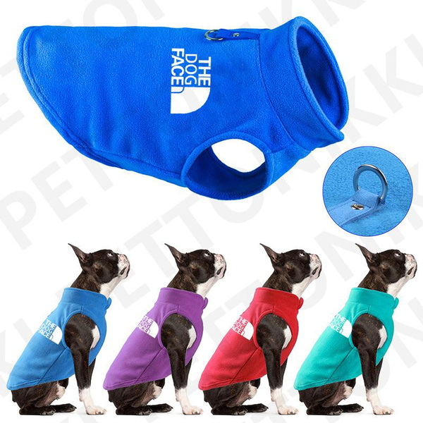 Winter Outdoor Dog Clothes Fleece Dog Vest Jacket for Small Medium Dogs