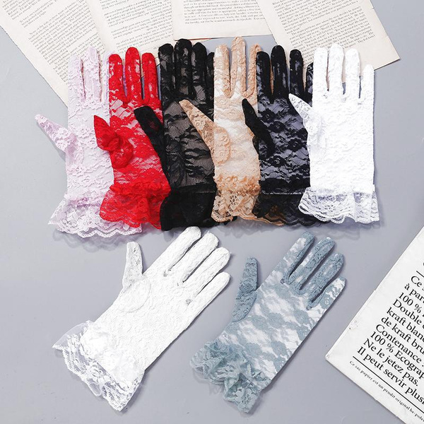 Women's Fancy Lace Gloves