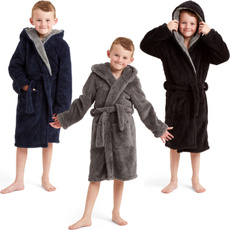 Boy, Fleece, hooded, gowns